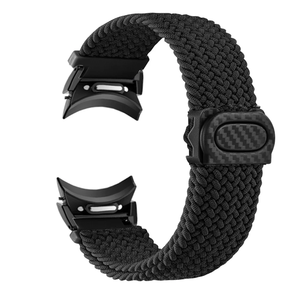 No Gaps Braided Band For Samsung Galaxy Watch 6 4 Classic/5 Pro/44mm 40mm 47mm 43mm 45mm 46 Nylon Bracelet Galaxy watch 6 strap image 2