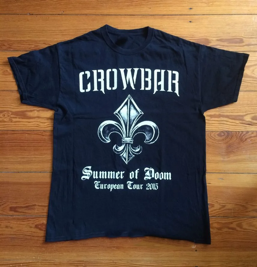 Rare Crowbar Band 2015 Gift For Fan Black S-2345XL Unisex T-shirt