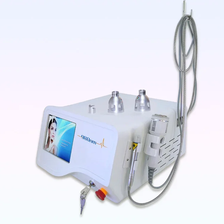 Portable Vascular Removal Foot Wart Onychomycosis 980nm Medical Diode Laser 980 nm Machine Spider Vein Removal