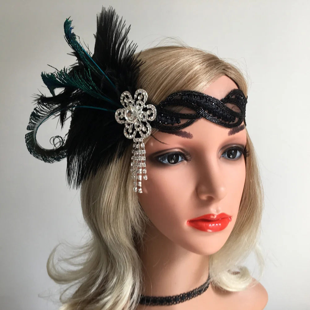 

Green Hair Band Stylish Wedding Party Bridesmaid Stage Photo Headdress Hair Accessories for Women