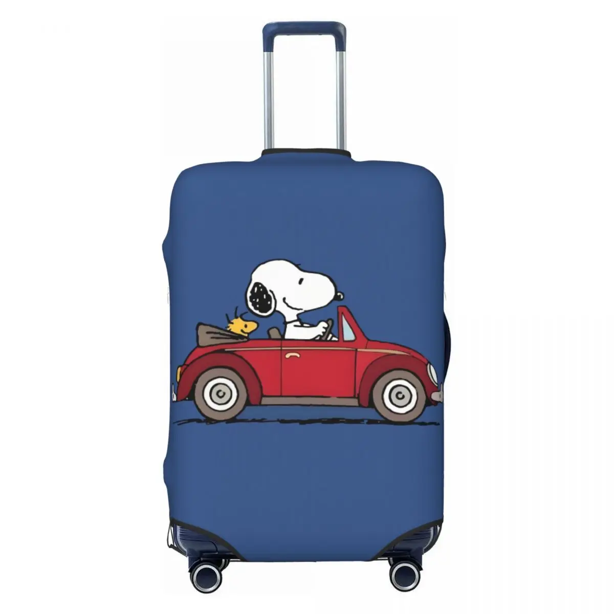 

Custom Retro S-Snoopys Travel Luggage Cover Washable Cute Cartoon Suitcase Cover Protector Fit 18-32 Inch