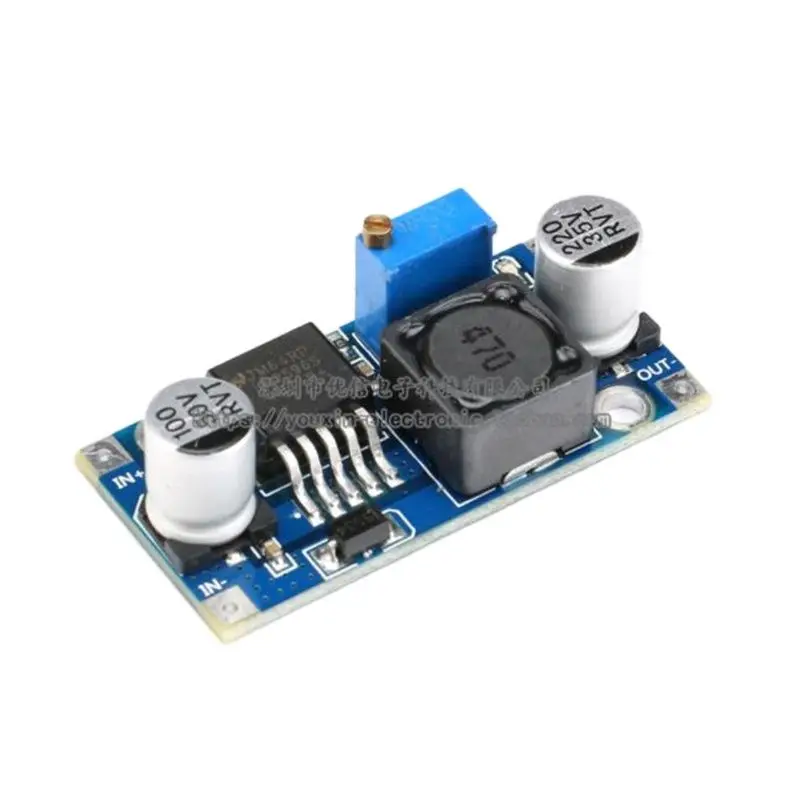 LM2596S DC-DC понижающий модуль питания 3A Регулируемая понижающая стабилизация напряжения обеспечивает LM2576