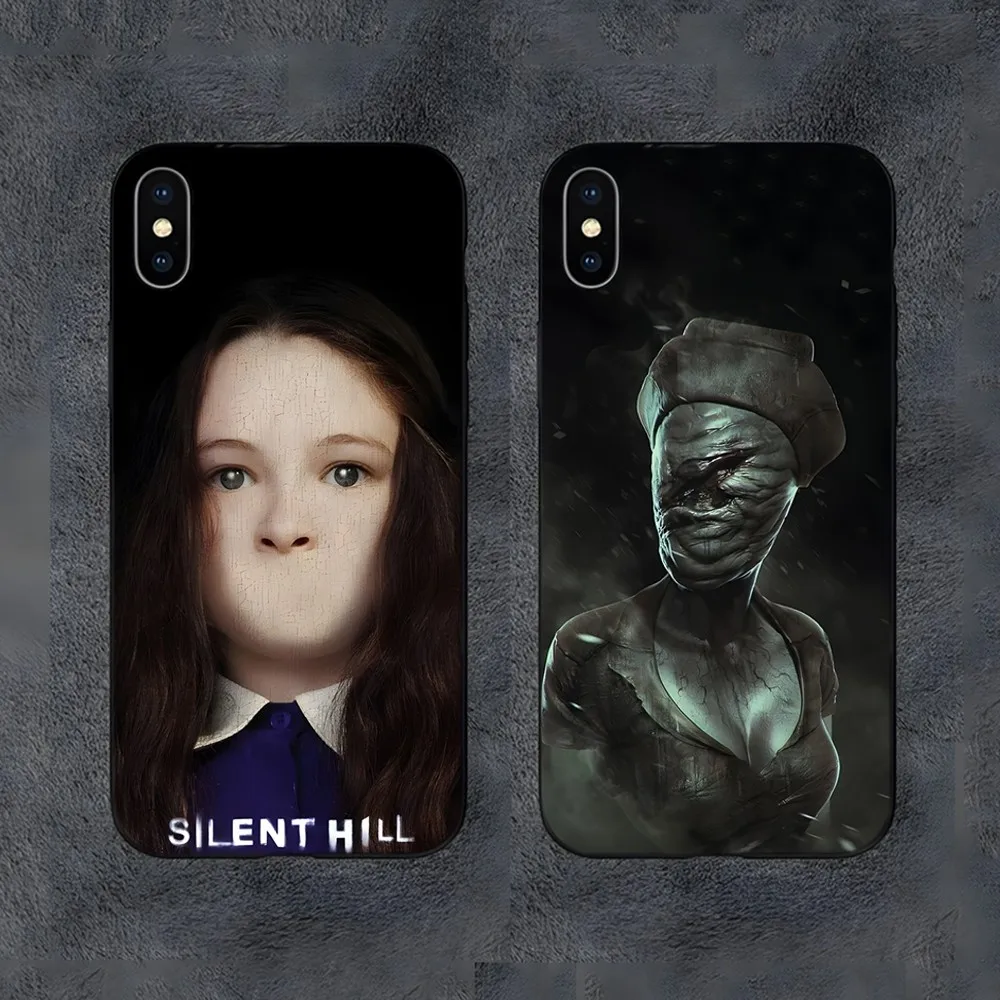 S-Silent Hill Horror Phone Case For Samsung S21,S22,S23,S30,Ultra,S20,S30,Plus,S21 Fe,10,9,5G Silicone Cover