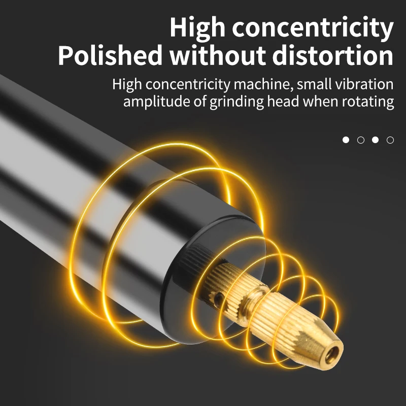 LUXIANZI Electric Polishing Pen Grinding Head 1.5 2.5 4.0MM Rod Diameter For Laptop Repair Polishing Removal Screw Sliding Teeth