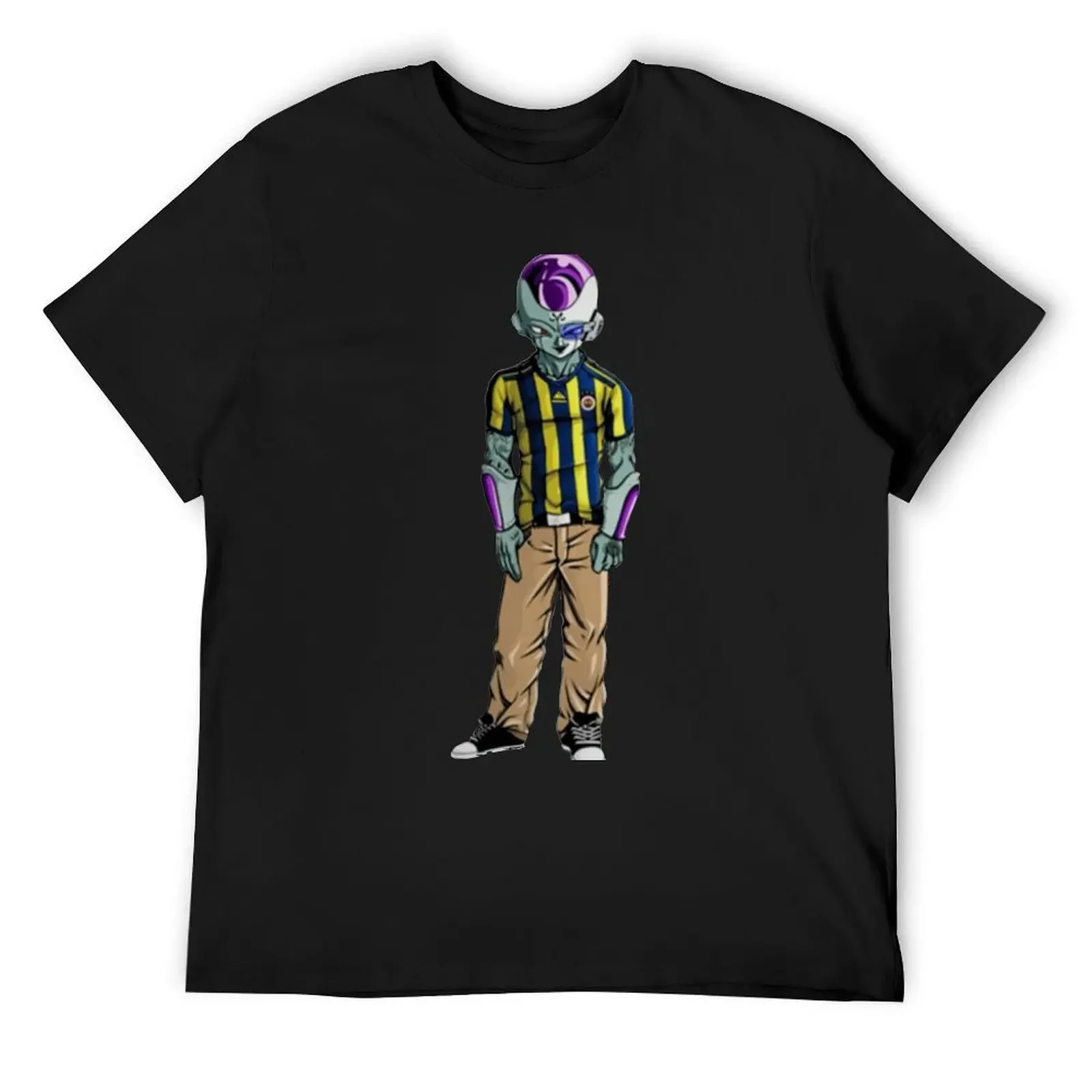 

Frieza wearing a Fenerbahce shirt T-Shirt oversized t shirt vintage rapper graphic tees slim fit t shirts for men