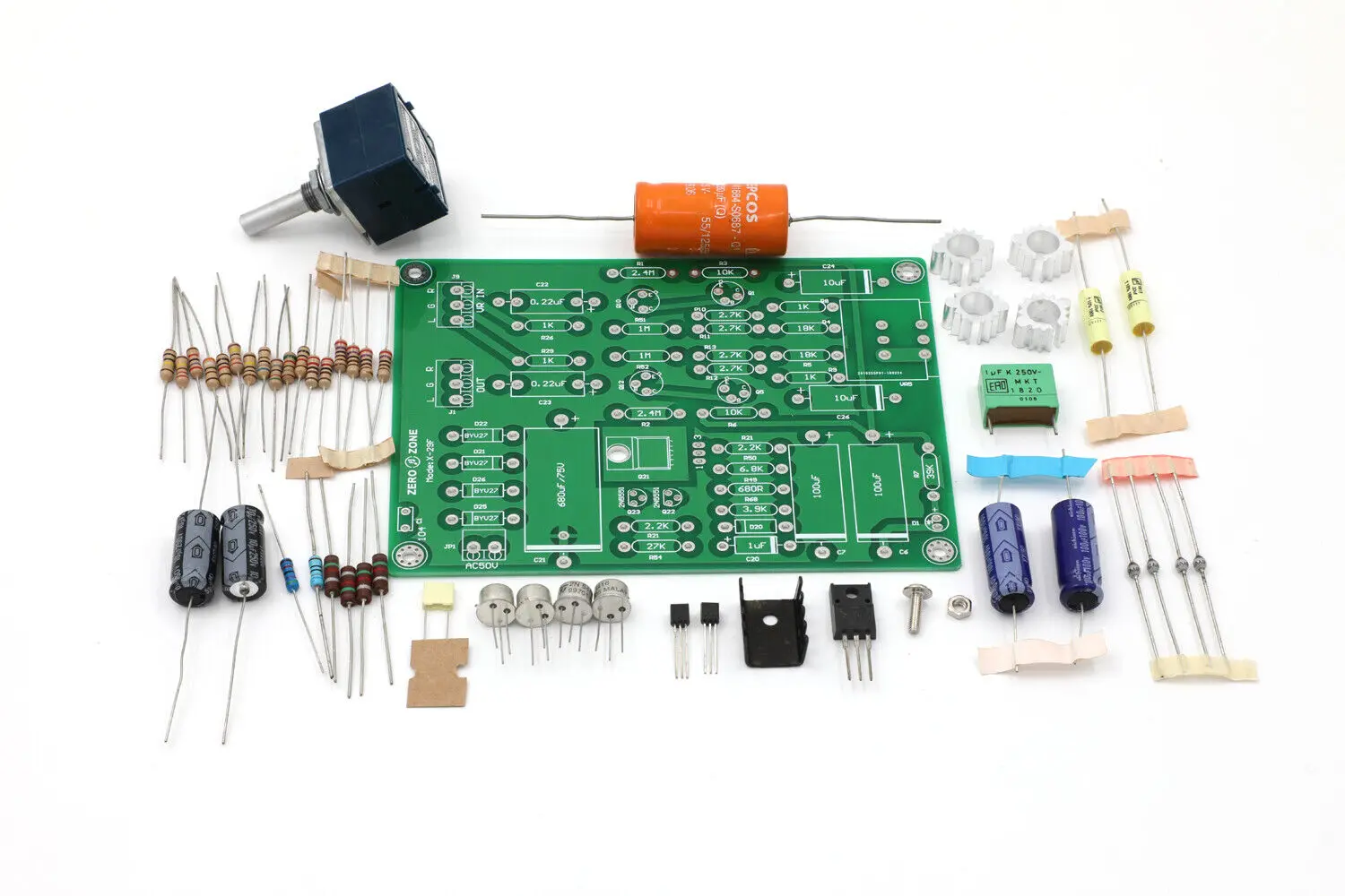 XF29 Stereo Gold Sealed Transistor Preamplifier Kit / Preamp Board Base On US Heathkit Amp Line