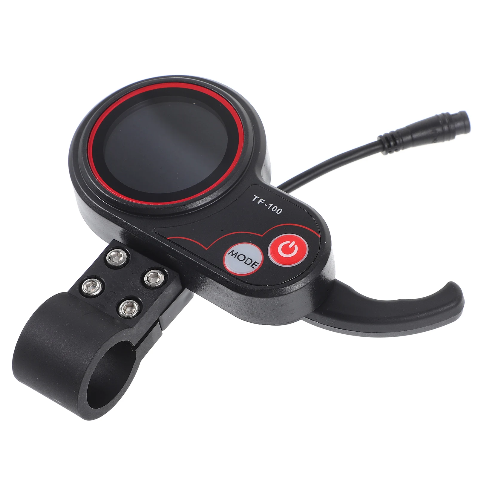 

Electric Scooter Black 6-Pin LCD Panel Electric Scooters Display Dashboard Parts Accessories Showing Speed