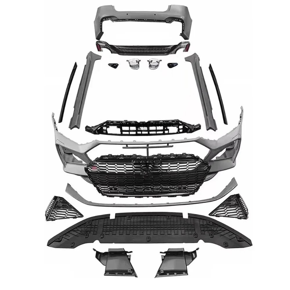 

Car Bumpers Body Kit for A7 C8 2019- to RS7 Model with Side Skirt.