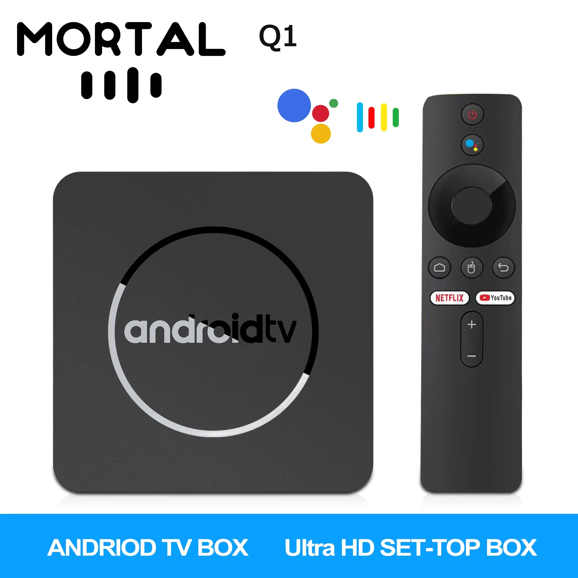 Mortal Q1 Android  Allwinner H313 Quad Mortal Q1 Android  Allwinner H313 Quad Core HDR10 BT5.0 4K 2GB16G Streaming Smart TV Box