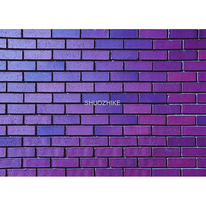 

Gray Brown Antique Brick Wall Photography Backdrops Props Cement Texture Stone Theme Photo Studio Background QZ-02