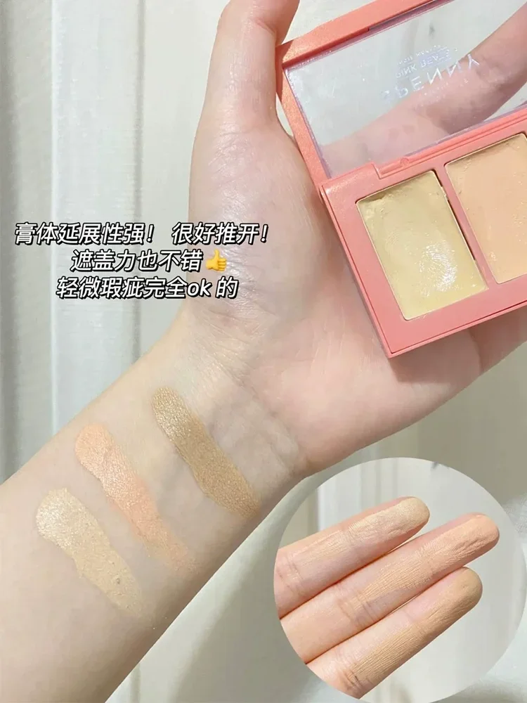 Éventuelles ENNY-Palette coréenne anti-cernes, crème de couverture complète, longue durée, hydratante, nourrissante, maquillage de beauté rare, base cosmétique pour le visage