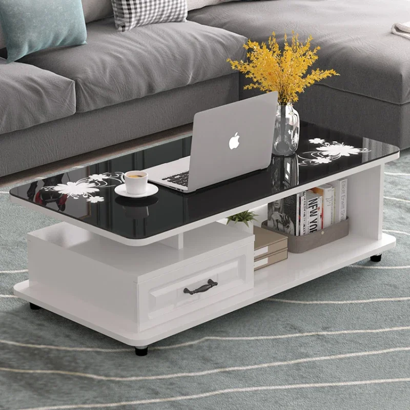 Modern Italiano Coffee Table Leisure Mobile Designer Tiny House Coffee Tables Apartment Center Mesa Auxiliar Office Furnitures