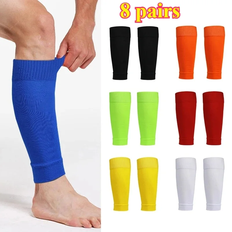 

8 пар спортивных носков для мужчин, леггинсы для взрослых и детей, модные носки для баскетбола и футбола, летние однотонные дышащие леггинсы для фитнеса