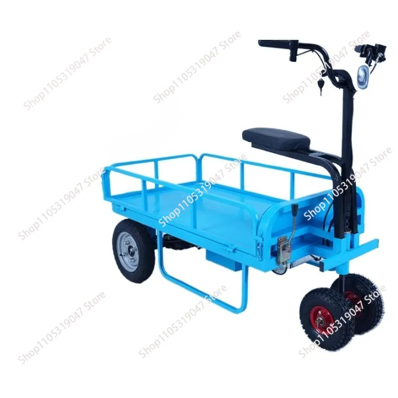 Reverse riding donkey electric flatbed transport vehicle Farm cargo