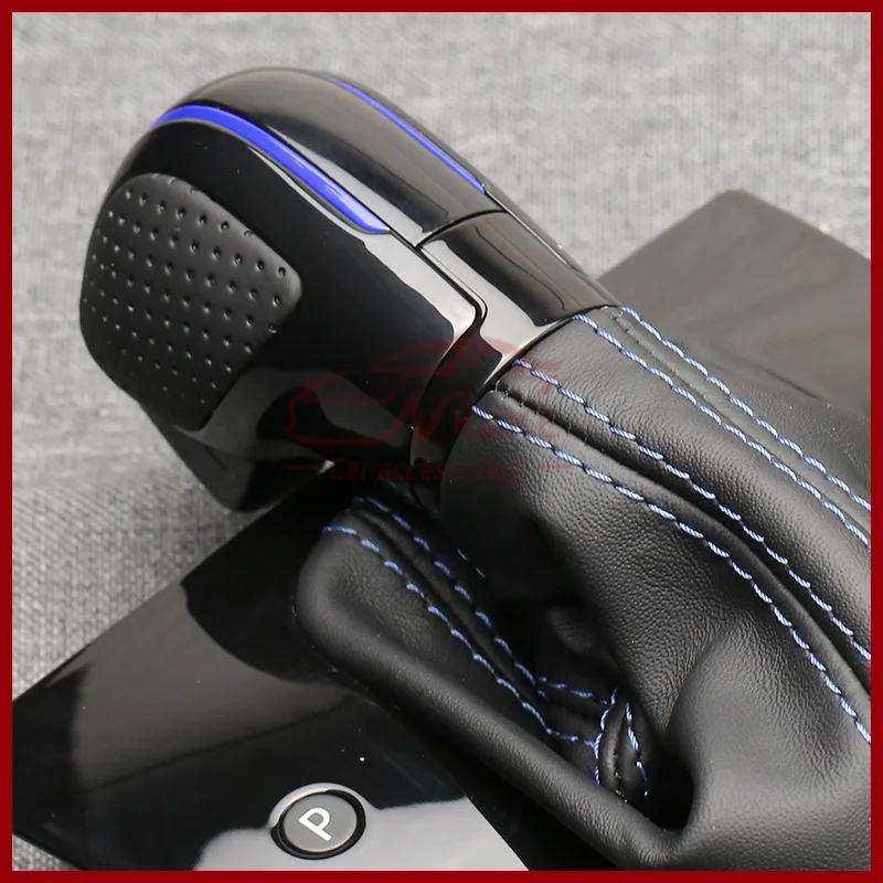 Shift Knob Suitable For Volkswagen Golf 6, 5 GTI, MK6, MK5, Automatic Gear Lever With Panel, Car Accessories