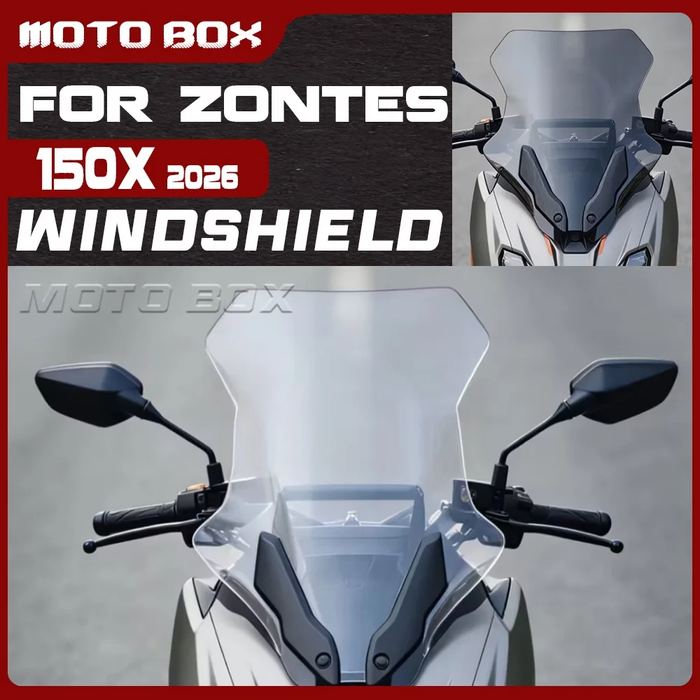 

For 2026 ZONTES 150X windshield for X 150 150 X 150 x x 150 horizontal bar bracket decorative strip accessories