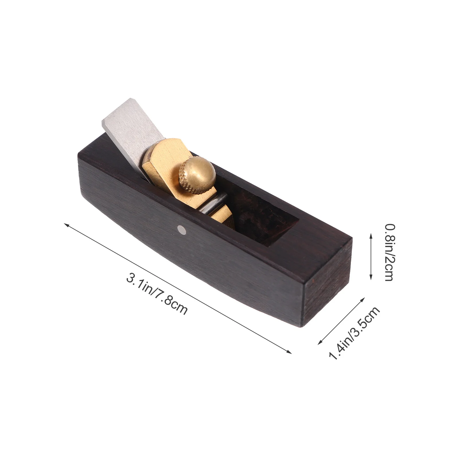 Pelador de madera Manual, herramienta divisora más delgada Manual ajustable de ébano para trabajos de elaboración, cepilladora Manual