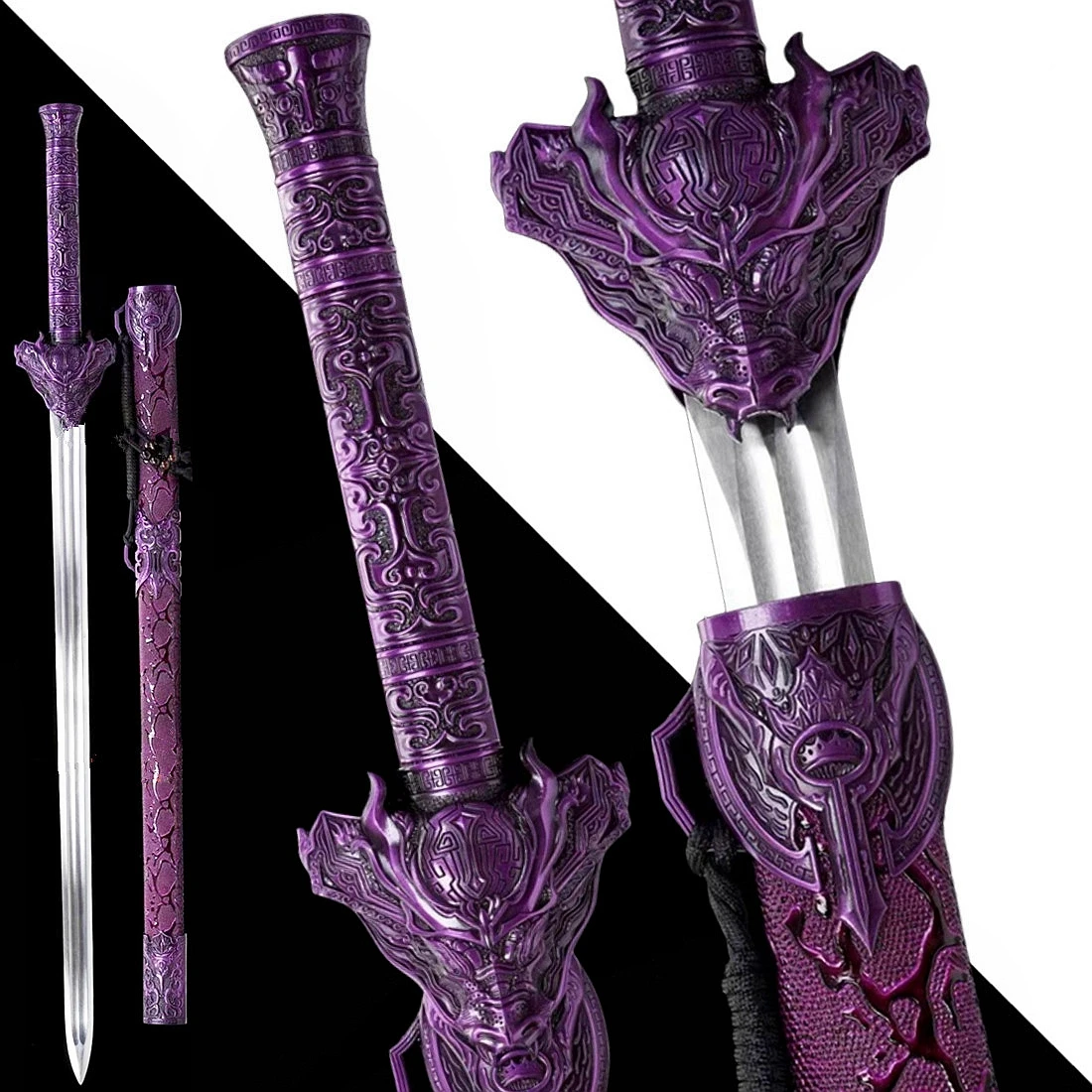 Metal Handle Purple…