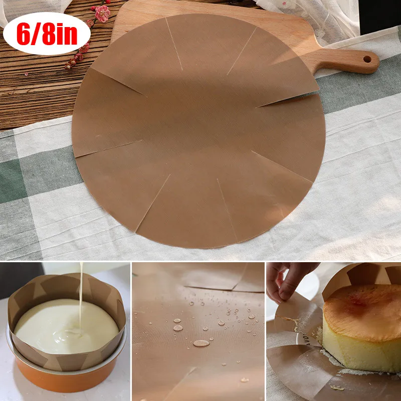 

Large Round Cake Baking Mat Reusable High Temperature Resistant Non-stick Pastry Tools for s