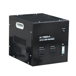 8000W home-use 220v-110v,110-220v step up&down transformer for juicer,refrigerator,microwave,printer.