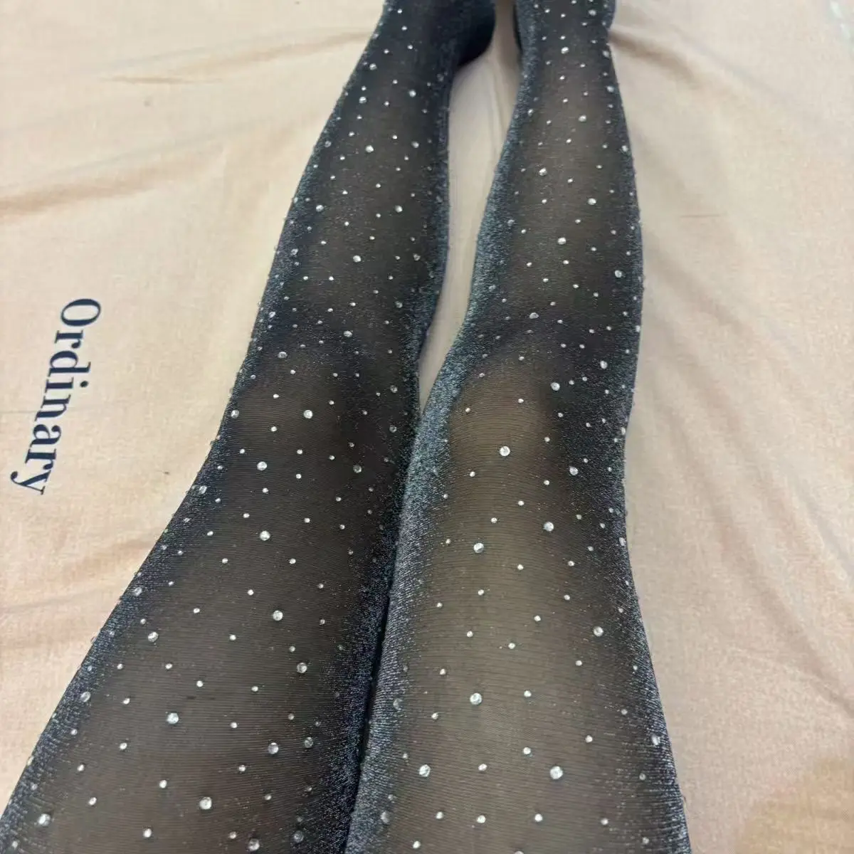 40-65kg Black Rhinestone Fishnet Tights for Women Plus Size Slimming Sexy High Stretch Mesh Leggings Casual Pantyhose Curvy