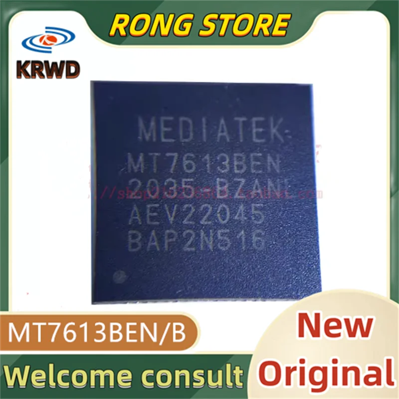 

3 шт. MT7613BEN, новый оригинальный MT7613BEN/B, MT7613 QFN