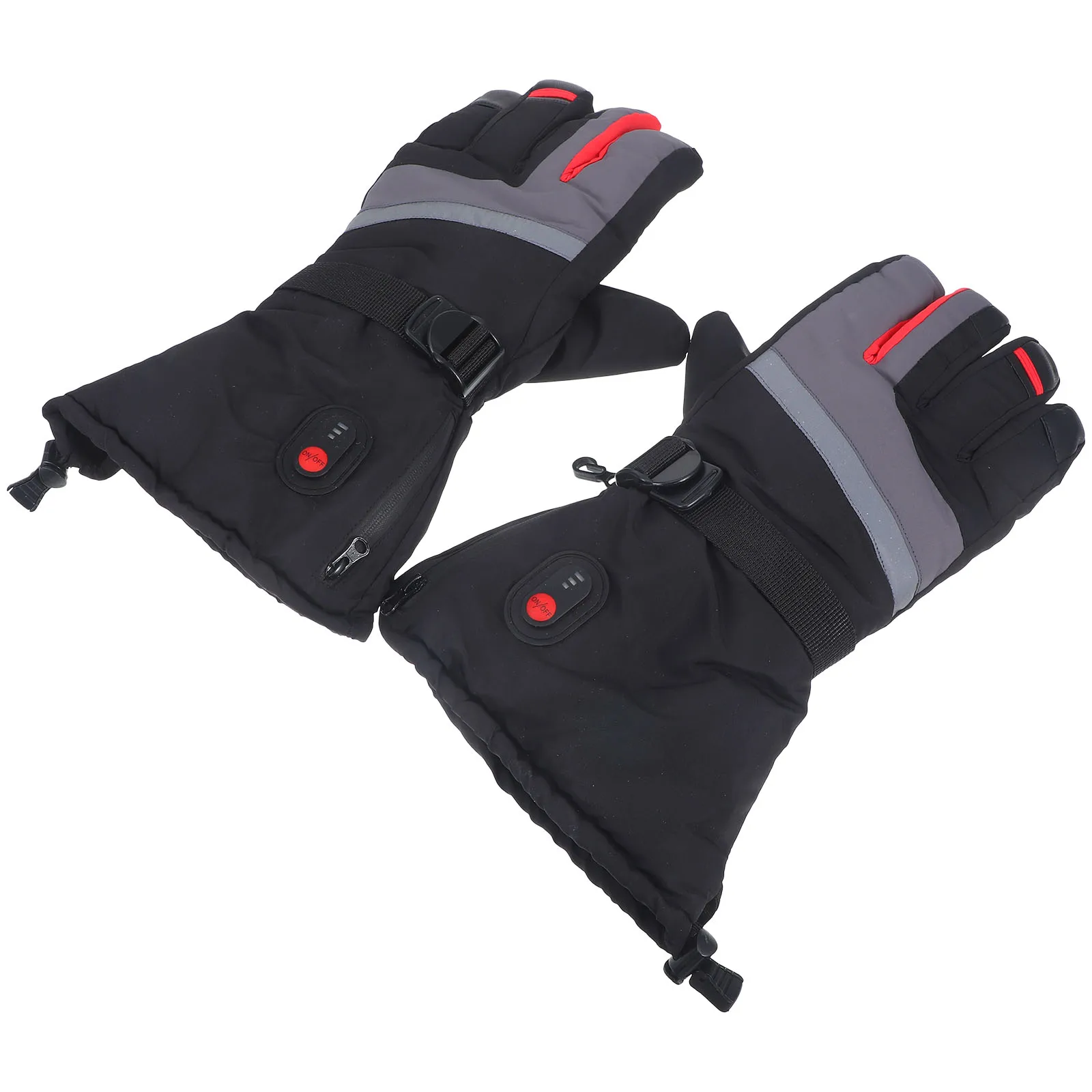 

Heated Gloves Winter H Warmer Thermal Ski Mitten Black Unisex Men Women Elastic Flexible Outdoor Camping Hiking