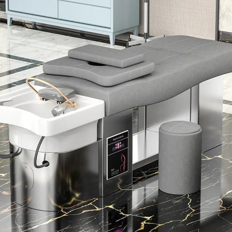 Frisur Haarwaschstuhl Spa Bett Styling Haar Kopf Shampoo Schönheit Waschbecken Lit Waschen Kosmetik Fauteuil Salon Möbel