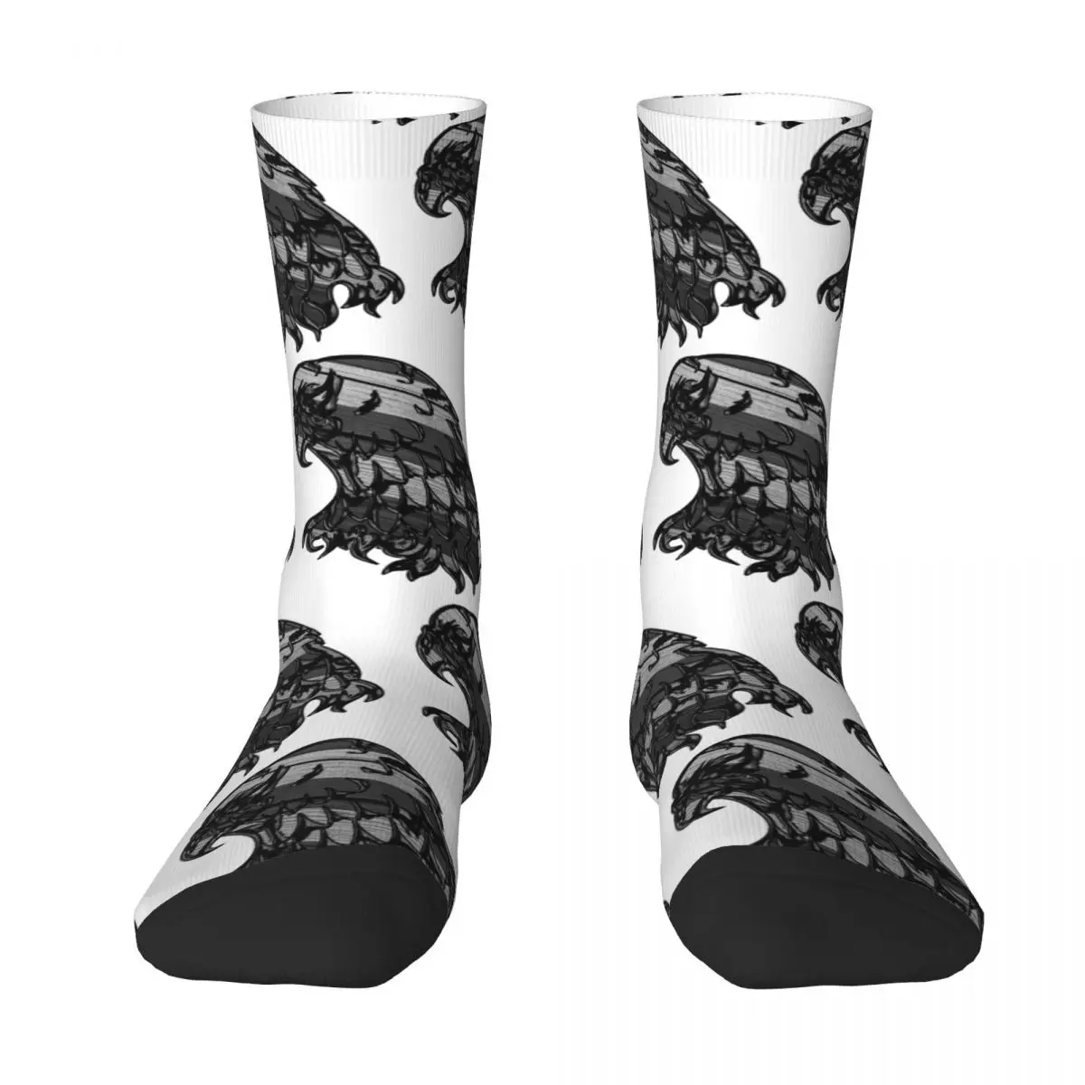 

Carved Eagle Adult Socks Sculpture, Eagle, black and white, Dark, special effects, crushing Unisex socks,men Socks women Socks