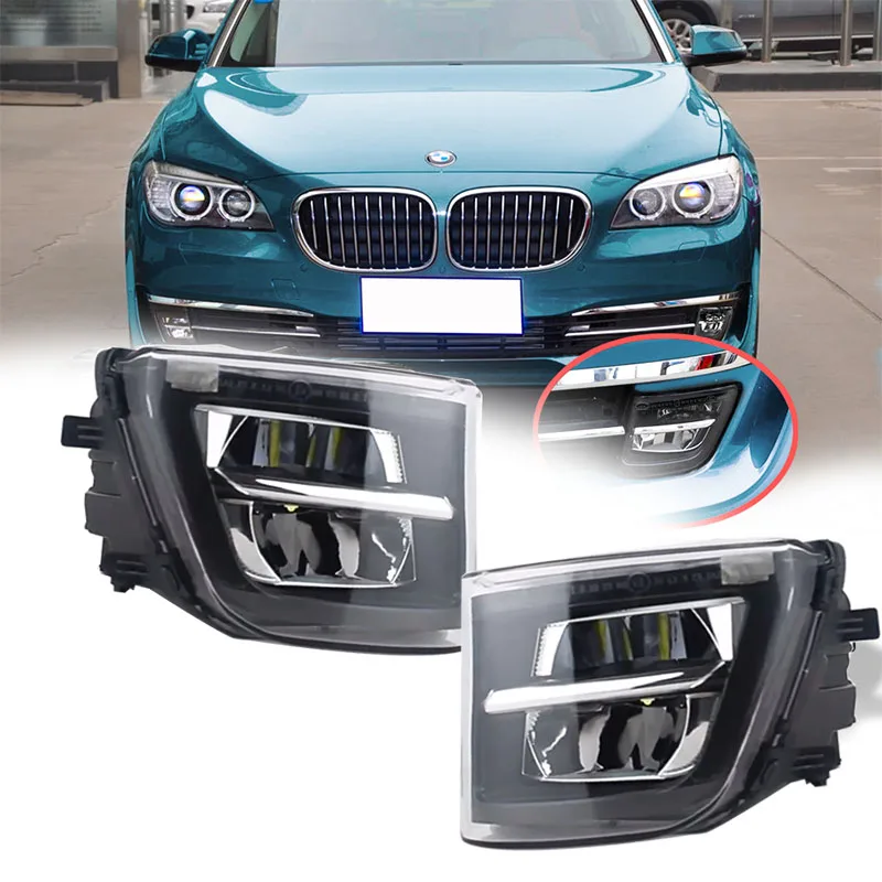 

2Pcs/pair for BMW 7 Series F01 F02 F03 730i 740i 750i 760i 63177311287 Error Free LED Fog Lamp Front Bumper Light 63177311sembly