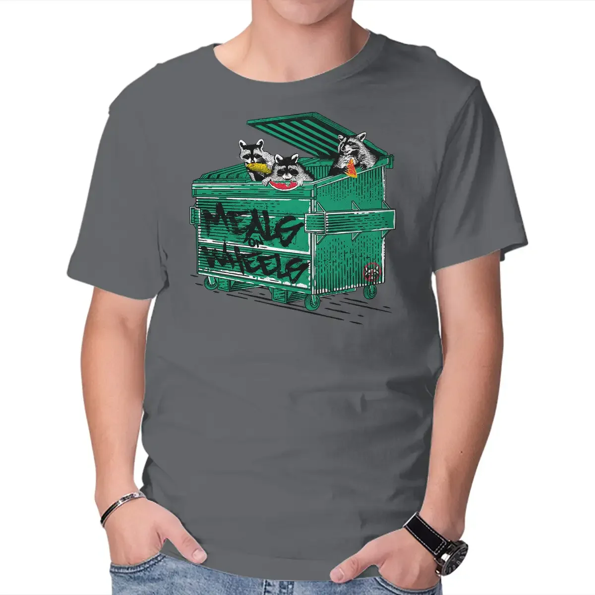 Meals On Wheels Unisex T-shirts for Man Woman Short Summer Tees Casual Cotton New Arrival Fashions Couple's Cloths