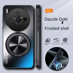 For ZTE Nubia Z60S Pro Case Hard Matte With Ring Stand Magnetic Protective Back Cover Case For Nubia z60s Pro Full Cover Shell