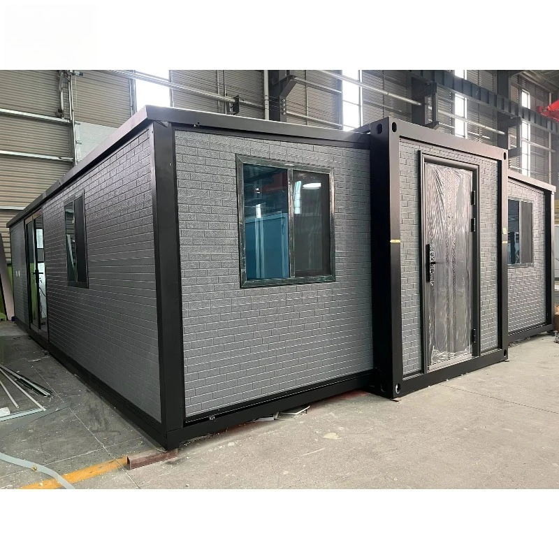 Double Wing Folding And Expandable Container Room Three Bedrooms One Living Room One Bathroom Outdoor Activity Room
