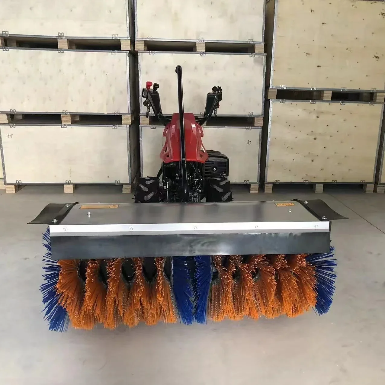 Highly Heavy Made Cleaning Snow Tool Portable Machine Tractor Snowplows Snow Sweepers For Snow Cleaning With Brush