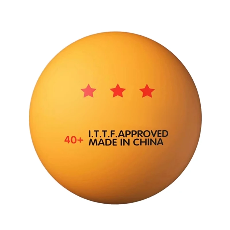 10 Pcs 3-Star Table Tennis Ball High Performances Training Ball Pingpong Ball for Indoor Outdoor Competitions