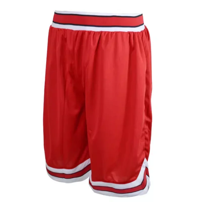 LangMaoAnime Shohoku Uniform ANZAI Akagi KOGURE MIYAGI SAKURAGI RUKAWA MITSUI Basketball Shorts Red White Black