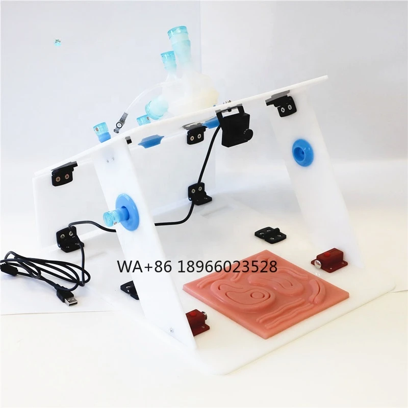 GEYI Laparoscopic Simulator Box for Regular MIS Training Endotrainer Laparoscopic with Instrument Laparoscopic Trainer