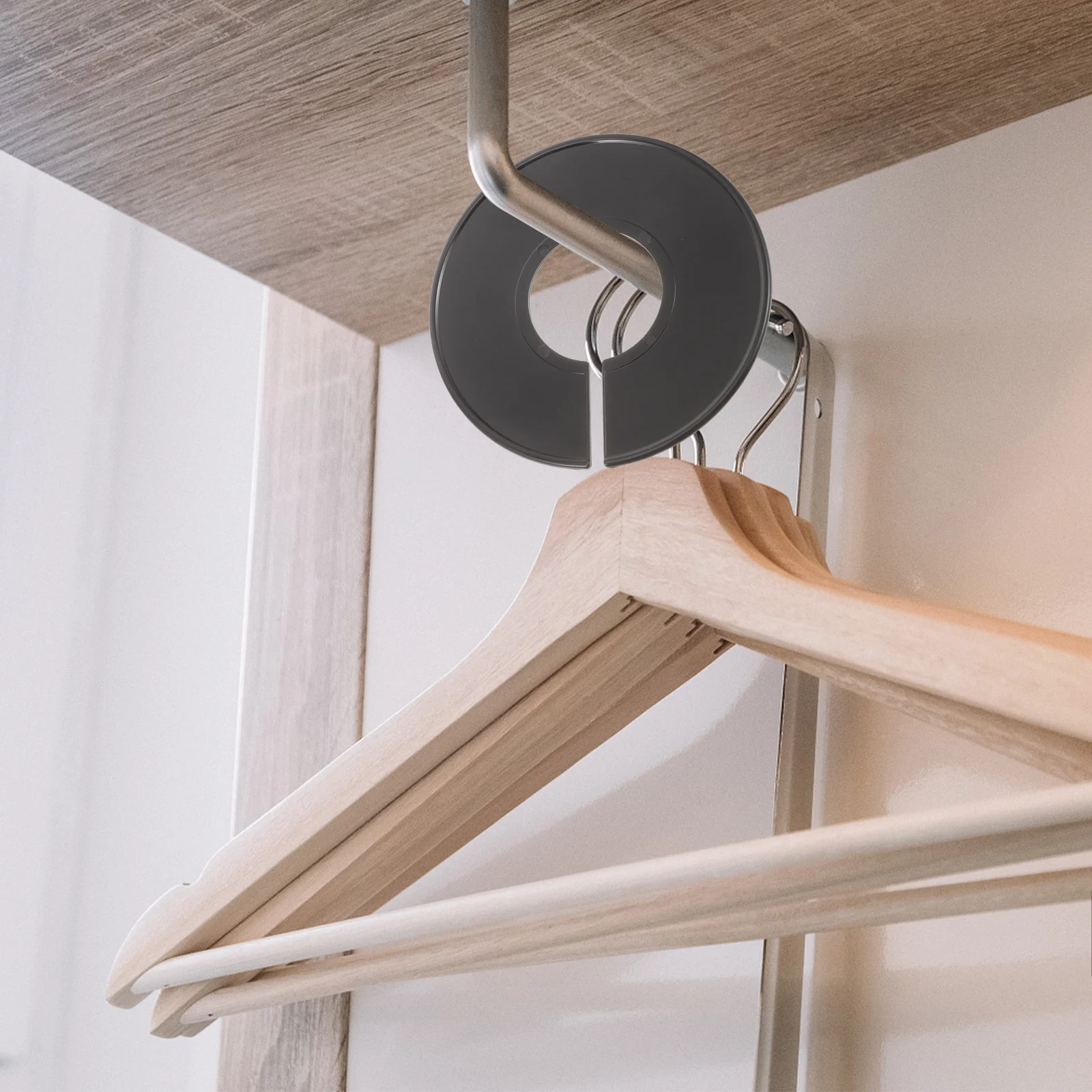 

11Pcs Blank Clothing Size Divider Round Plastic Closet Clothes Organizers for Home Wardrobe Sorting System Closet Size Dividers