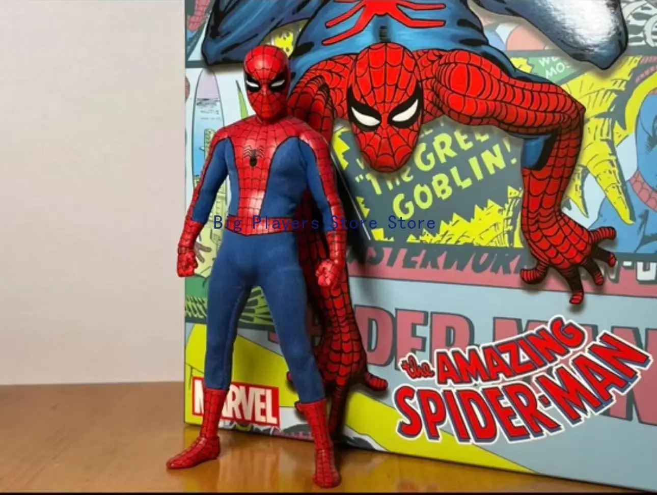 

Mezco Spider-Man Ant Питер Паркер может использовать фигурку 6 дюймов