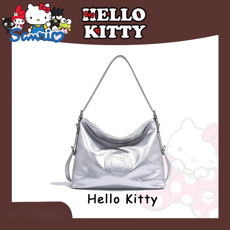 

Sanrio Hello Kitty New Women's Shoulder Bag Luxury Brand Original Women's Handbag Cartoon Fashion Women's Bag Large Capacity