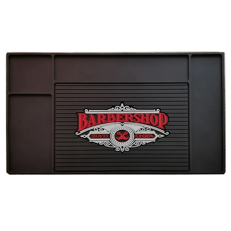 

Barber Tools Mat Reusable Barber Station Mat Wear-resistant PVC Mat Drop shipping