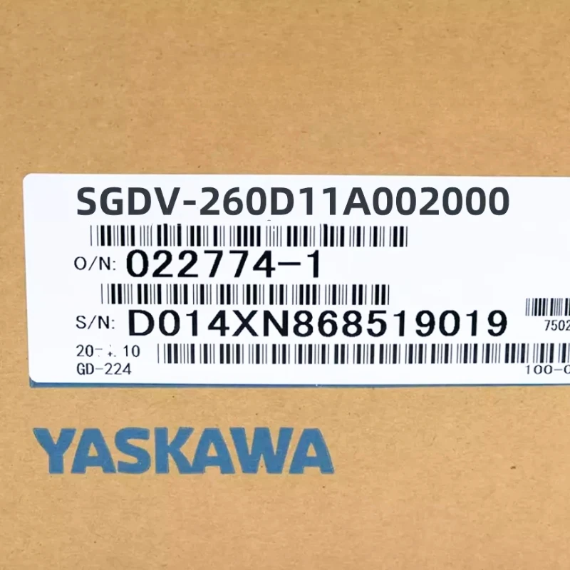

New Yaskawa SGDV-260D11A002000 Servo Drive In Stock Fast Shipping