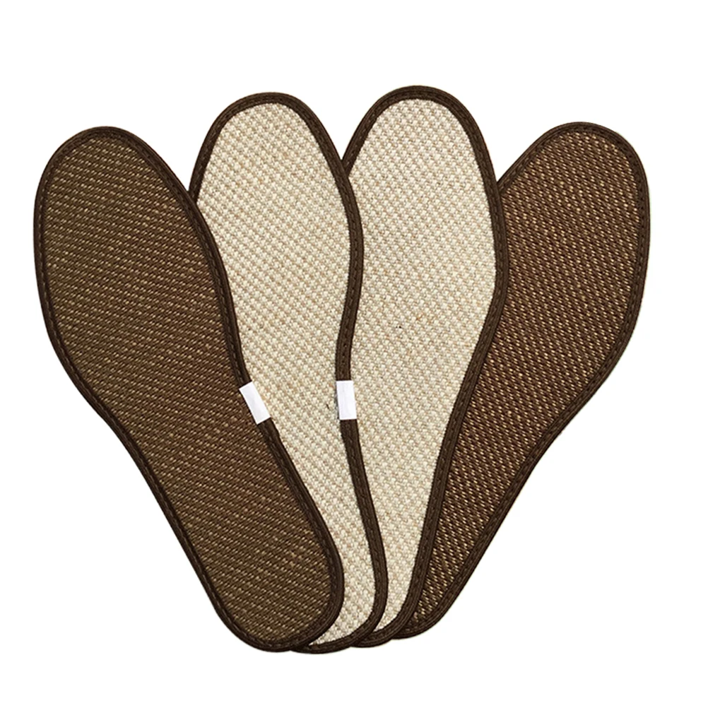

2 Pairs Deodorant Insoles Foot Care Shoe Pads Bamboo Charcoal Accessories Shoes