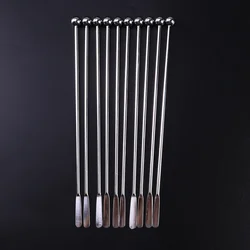 19cm Swizzle Sticks Coffee Stirring Spoon Paddle Stirrer Reusable Stir Sticks Beverage Stirrers Cocktail Mixing Spoon