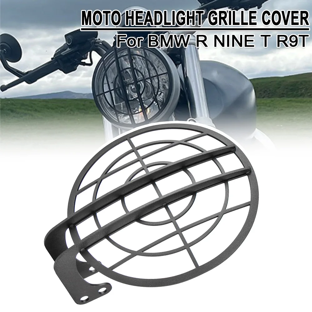For BMW R NINE T NINET R9T 2014-2020 Racer Pure Urban Scrambler Motorcycle Headlight Grille Protection Guard Cover Accessories