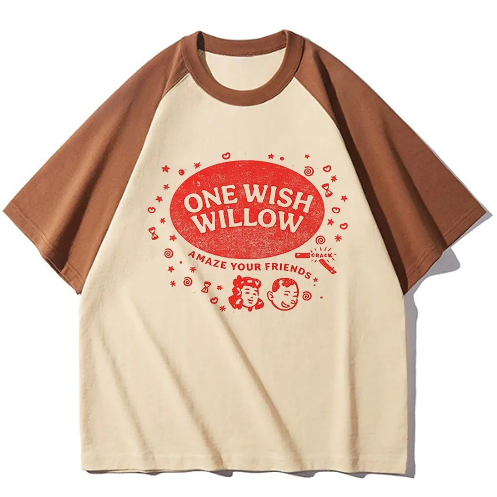One Wish Willow t shirt women gothic cutecore scene  cute funny top tees vintage alternative  cutecore baddie