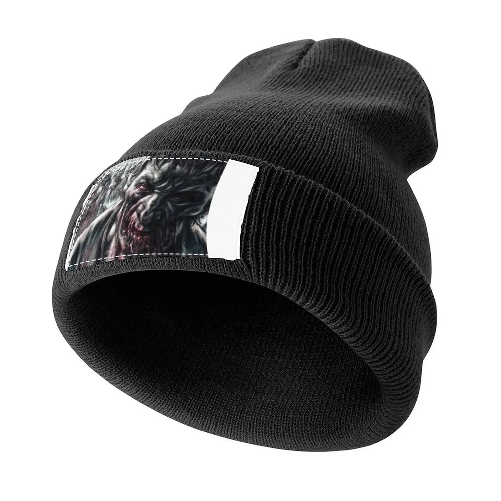 

Zombie Horde Knitted Cap Uv Protection Solar Hat Thermal Visor Bobble Hat Mens Tennis Women's