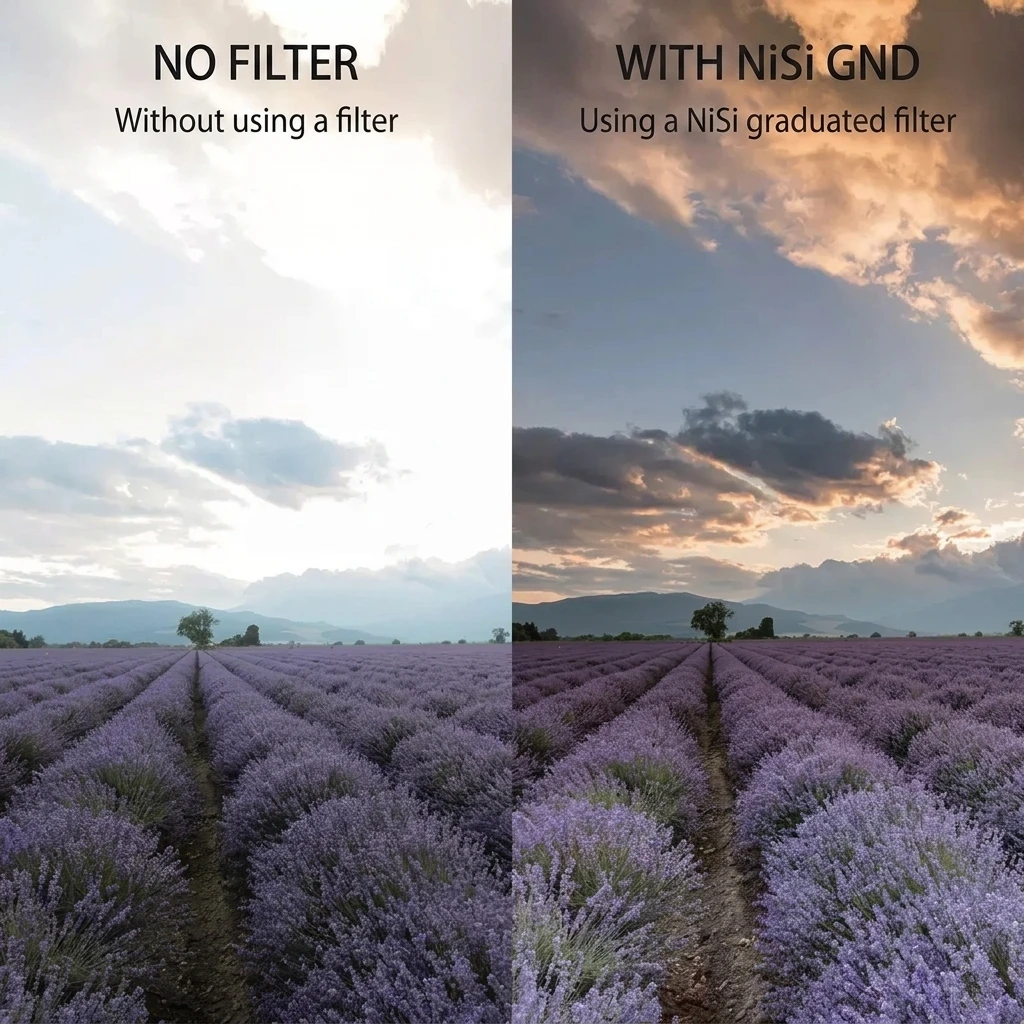 NiSi Graduated ND16 Filter – Optimal Light Balance for Skyscapes