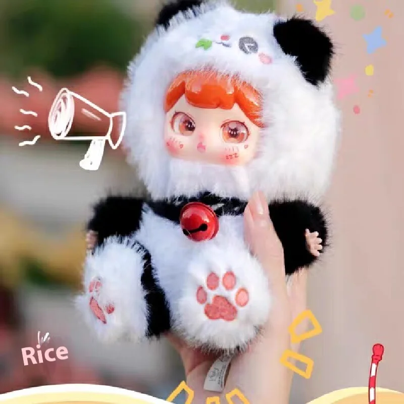 本物の Babythree 少し陰毛ラッキーベルぬいぐるみブラインドボックス Cuteornaments 女の子の誕生日プレゼントルーム装飾ぶら下げ Decorat