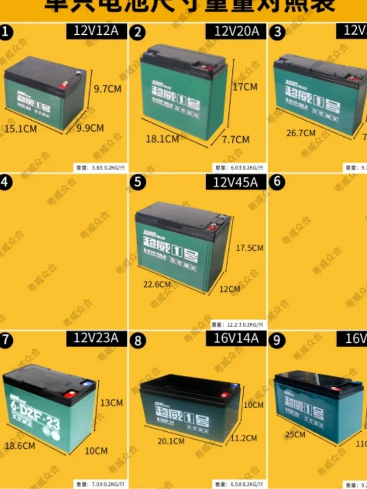 Tianneng Battery Exchange Old Tram Battery 48v20a60v20a72v20a New Energy Car Forklift